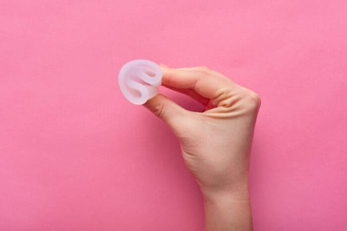 It can be stressful inserting a menstrual cup for the first time – whether you're a virgin or not.